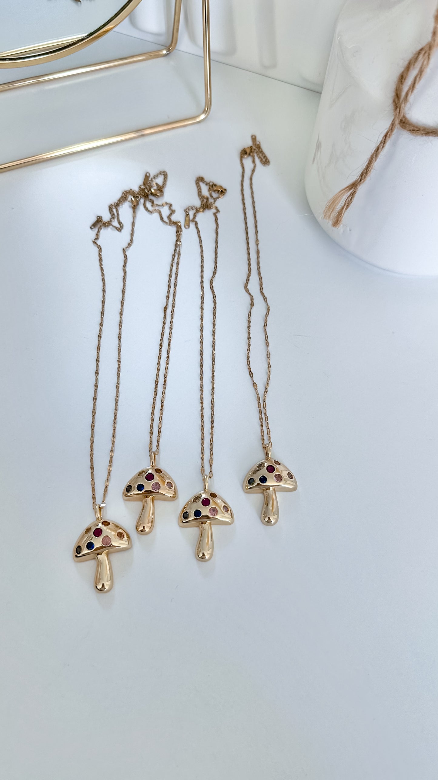 Mushroom Necklace